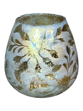 Afbeelding in Gallery-weergave laden, Mansion - Glass cup gold flowers L