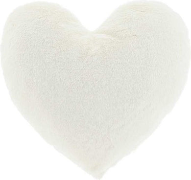 Kussen Heart 45x35cm dove white