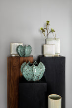 Afbeelding in Gallery-weergave laden, PTMD - Emmaa Grey ceramic pot ribbed spiky border XS