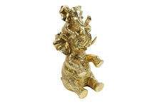 Afbeelding in Gallery-weergave laden, Olifant Shantos goud-L12B10,5H23CM