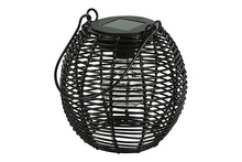 Afbeelding in Gallery-weergave laden, Hanglamp solar LED Eliya S zwart-L9B15H15CM