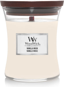 WoodWick Vanilla Musk Medium Candle