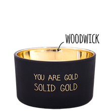 Afbeelding in Gallery-weergave laden, SOJAKAARS - YOU ARE GOLD - GEUR: WARM CASHMERE
