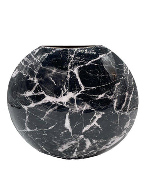 Mansion - Vase Narzole Black Marble 30*12*37