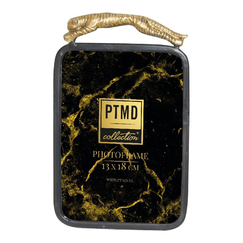 PTMD - Enno Zwart ijzeren foto frame tiger op de top