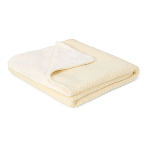 Little Dutch Gebreid wiegdeken - Fleece – Wit – Essentials