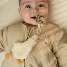 Afbeelding in Gallery-weergave laden, Little Dutch Speendoekje - Wit - Newborn Naturals - Little Goose