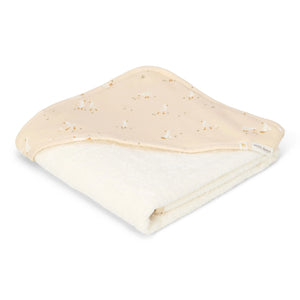 Little Dutch Badcape - Wit - 75 x 75 - Newborn Naturals - Little Goose
