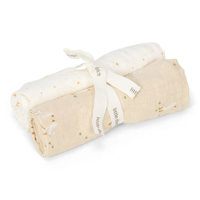 Little Dutch Swaddle - Beige - Newborn Naturals - Little Goose