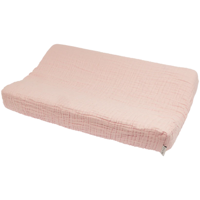 Meyco Aankleedkussenhoes pre-washed hydrofiel Soft Pink 50x70cm