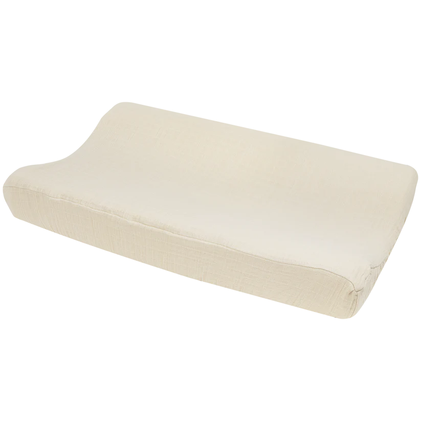 Meyco Aankleedkussenhoes pre-washed hydrofiel Soft sand 50x70cm