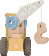 Afbeelding in Gallery-weergave laden, Little Dutch - houten Kraanwagen FSC