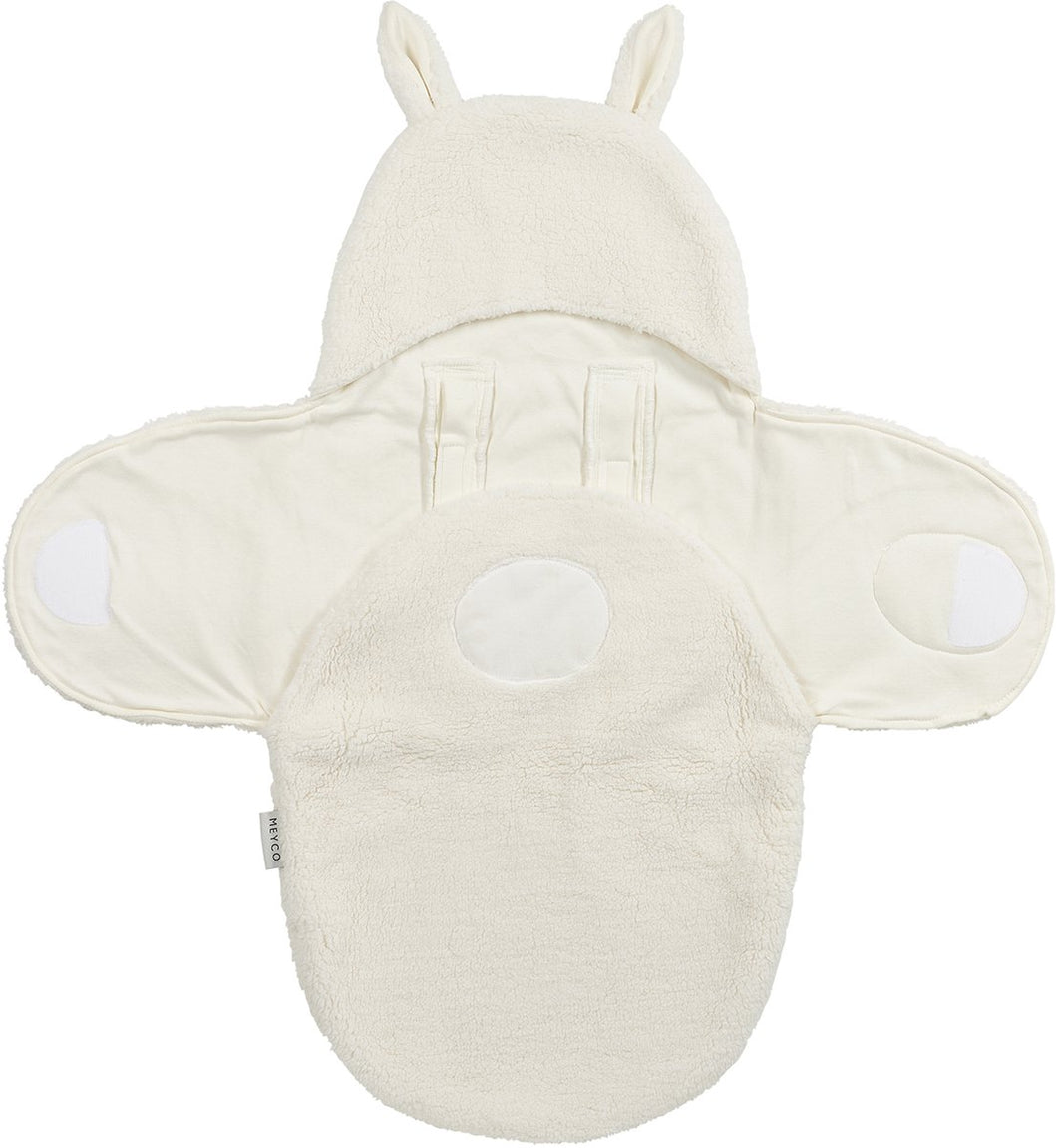 Meyco Baby Rabbit Wikkeldeken - Teddy - Natural