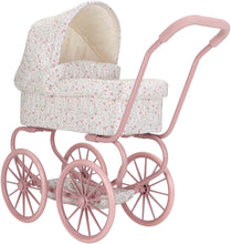 Afbeelding in Gallery-weergave laden, Little Dutch Metalen Poppenwagen - Kinderwagen - Soft Flowers