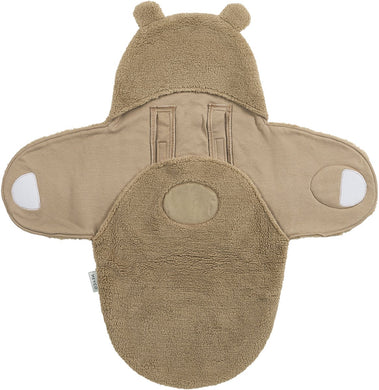 Meyco Baby Rabbit Wikkeldeken - Bear - Warm Brown