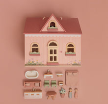 Afbeelding in Gallery-weergave laden, Little Dutch Draagbaar Houten Poppenhuis FSC
