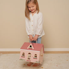 Afbeelding in Gallery-weergave laden, Little Dutch Draagbaar Houten Poppenhuis FSC