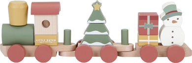 Little Dutch Blokkentrein - Kerst