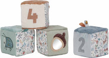 Afbeelding in Gallery-weergave laden, Little Dutch Zachte blokkenset - Forest Friends