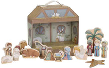Afbeelding in Gallery-weergave laden, Little Dutch – Kerststal speelkoffer