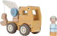 Afbeelding in Gallery-weergave laden, Little Dutch - houten Kraanwagen FSC