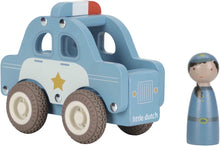 Afbeelding in Gallery-weergave laden, Little Dutch - houten Politiewagen FSC