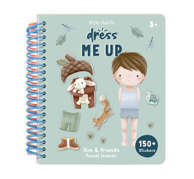 Little Dutch Dress up boek Jim & Friends Forest Friends