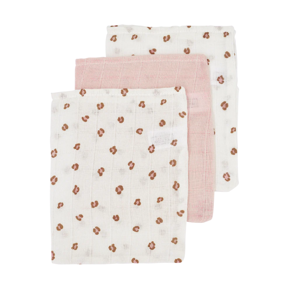 Meyco Hydrofiele doeken Mini Panther Soft 20x17cm - 3-Pack