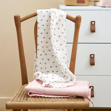 Afbeelding in Gallery-weergave laden, Meyco Hydrofiele doeken Mini Panther Soft Pink 120x120cm - 2-Pack