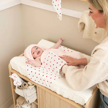 Afbeelding in Gallery-weergave laden, Meyco Hydrofiele doeken Sweet Heart White/Red 20x17cm - 3-Pack (kopie)