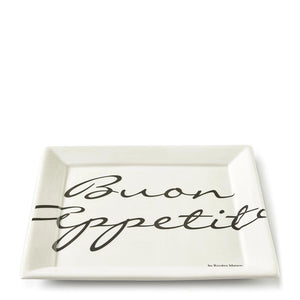 Riviera Maison - Buon Appetito Square Plate 26x26