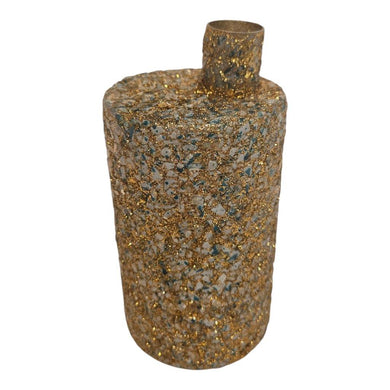 Mansion - Candleholder Rusty Glitter 8*8*15