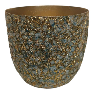 Mansion - Votive Rusty Glitter 8*8*7