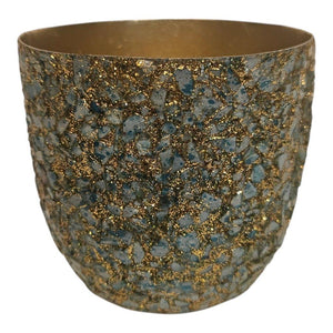 Mansion - Votive Rusty Glitter 8*8*7