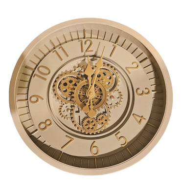 Mansion - Gear Clock Dia46*8cm Aurano Cream-Green