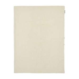 Meyco Deken borduur pre-washed hydrofiel met badstof Sweet Heart Soft sand 75x100cm