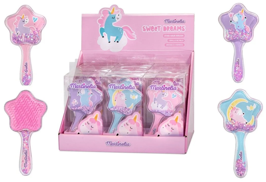 Martinelia Sweet Dreams Unicorn Glitter Borstel