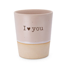 Afbeelding in Gallery-weergave laden, Special Ceramics - Beker - I love you
