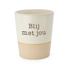 Afbeelding in Gallery-weergave laden, Special Ceramics - Beker - Blij met jou