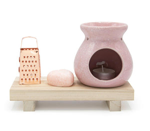 Ideas 4 Seasons With love, Seizoens-giftbox aroma Vesuvius pink w. rose