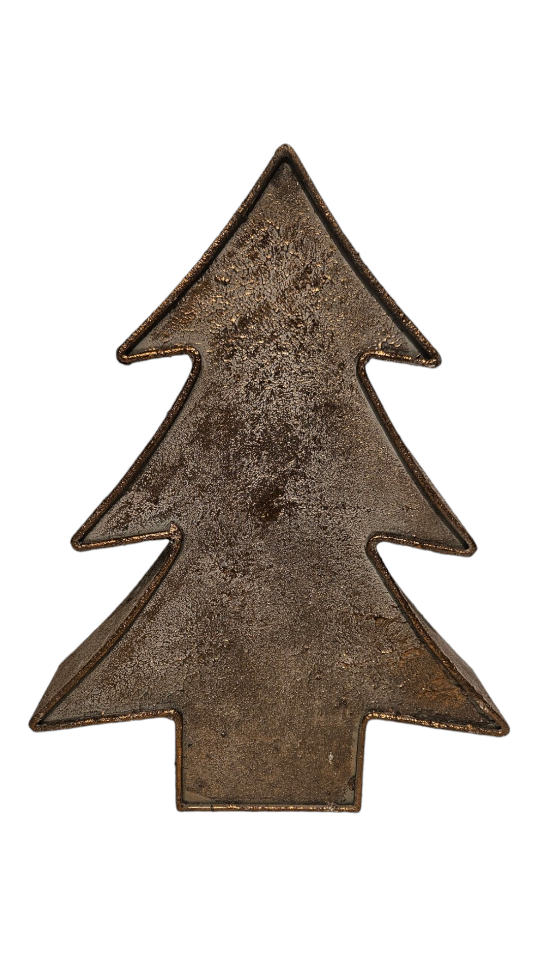 Mansion - Weathered Copper Flat Xmas Tree 30*9*38