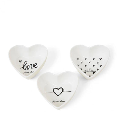 Riviera Maison - Lovely Heart Bowls 3 pcs