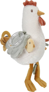 Little Dutch Activiteitenknuffel kip 25cm - Little Farm