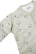 Afbeelding in Gallery-weergave laden, Meyco Baby slaapzak met afritsbare mouwen Penguin - soft sand