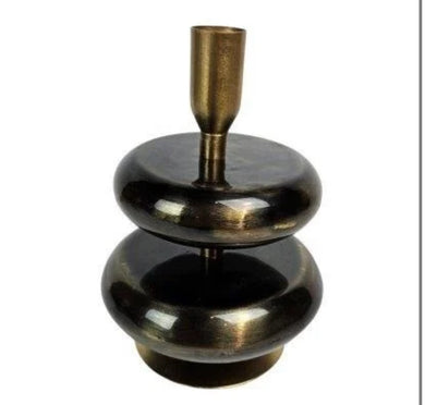 Mansion - candle holder Black Behea 12*12*16.5cm