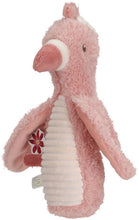 Afbeelding in Gallery-weergave laden, Little Dutch Knijpspeeltje Met Rammel Flamingo - Safari Friends