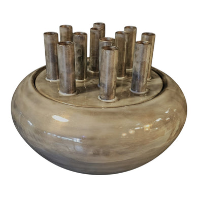 Mansion - Flower Tube Vase Scarlett Antique White 28*28*24cm