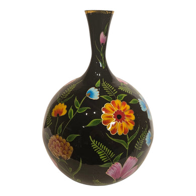 Mansion - Hand painted Black Flower Vase 32*32*46cm