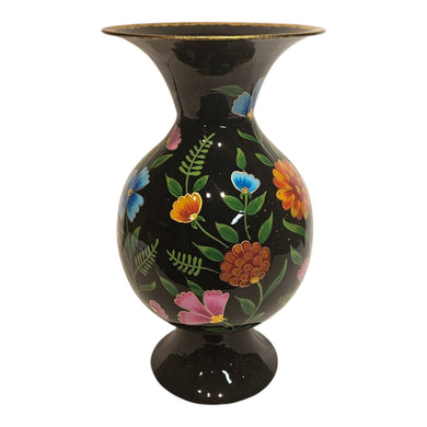 Mansion - Hand Painted Black Flower Vase 26*26*45cm
