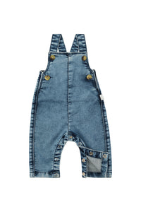 Noppies Boys Denim Dungaree Ocampo